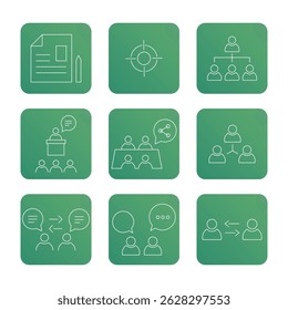 Business icon. Vector icon illustration