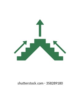   business  Icon, vector illustration. Flat design  