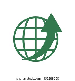   business  Icon, vector illustration. Flat design  