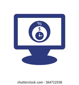 
 business .Icon vector illustration. Flat design style