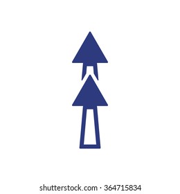  business icon, vector illustration. Flat design style. 