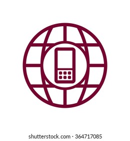  business, icon, vector illustration. Flat design  