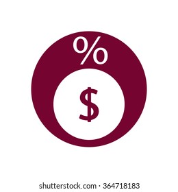   business. Icon, vector illustration. Flat design style