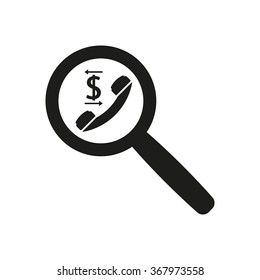   business  icon, vector illustration.  Flat design style.