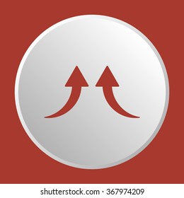   business icon, vector illustration. Flat design style. 