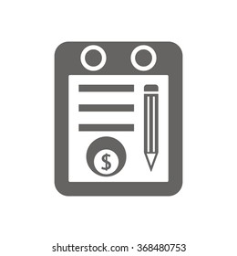   business  icon vector illustration Flat design style.