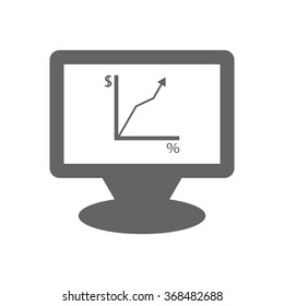 
 ,business .Icon vector illustration. Flat design style