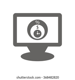
 business .Icon vector illustration. Flat design style