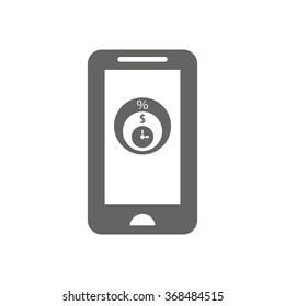   business   icon, vector illustration. Flat design style 