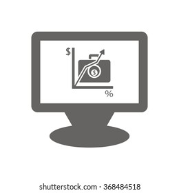 
 business .Icon vector illustration. Flat design style