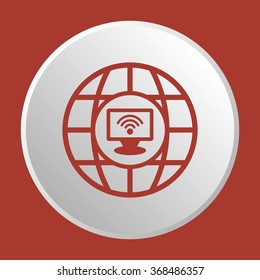 
  business, icon, vector illustration. Flat design style.