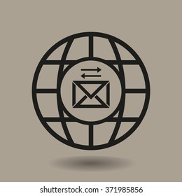 
 business, icon, vector illustration. Flat design style.