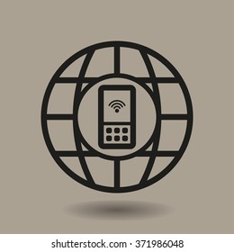 
 business, icon, vector illustration. Flat design style.