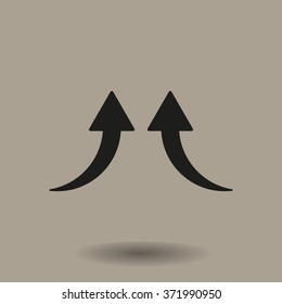   business icon, vector illustration. Flat design style. 
