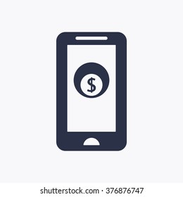  business   icon, vector illustration. Flat design  