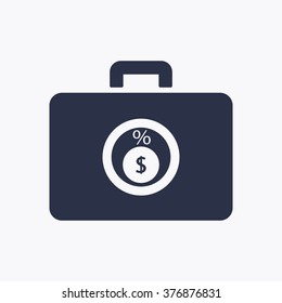  business Icon, vector illustration. Flat design  