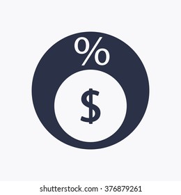  business Icon, vector illustration. Flat design  