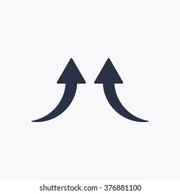   business icon, vector illustration. Flat design  