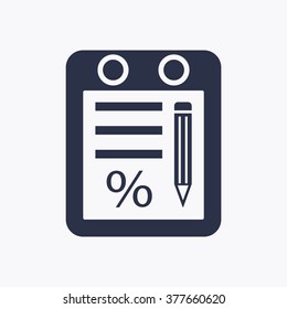  business Icon, vector illustration. Flat design  