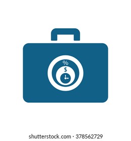  business Icon, vector illustration. Flat design style