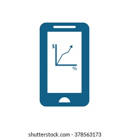  business Icon, vector illustration. Flat design style