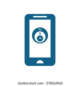  business Icon, vector illustration. Flat design style