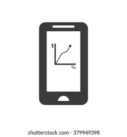  business Icon, vector illustration. Flat design style