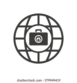  business Icon, vector illustration. Flat design style