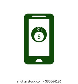  business Icon, vector illustration. Flat design style