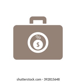 business Icon, vector illustration.  Flat design style