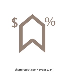  business  icon, vector illustration. Flat design style 