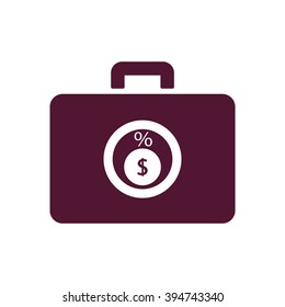  business Icon, vector illustration.  Flat design style