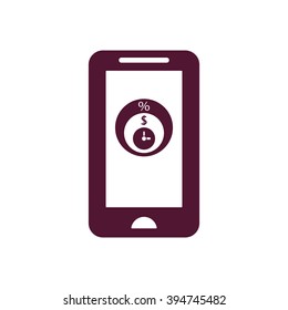  business Icon, vector illustration. Flat design style