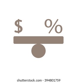 business  icon, vector illustration. Flat design style