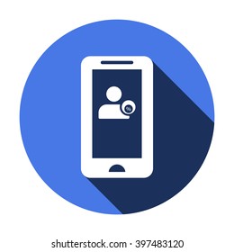  business Icon, vector illustration. Flat design style