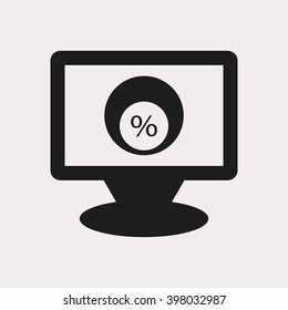  business Icon, vector illustration. Flat design style