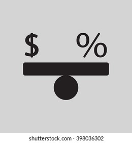  business  icon, vector illustration. Flat design style