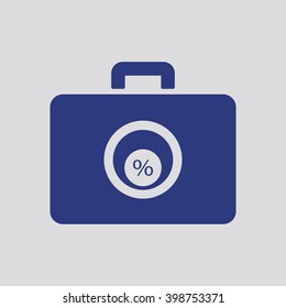  business Icon, vector illustration. Flat design style