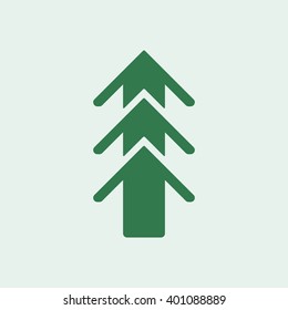  business  icon, vector illustration. Flat design style 