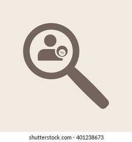 business Icon, vector illustration. Flat design style