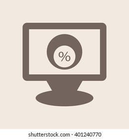  business Icon, vector illustration. Flat design style