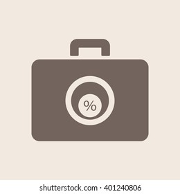  business Icon, vector illustration. Flat design style