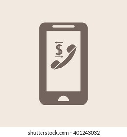  business Icon, vector illustration. Flat design style