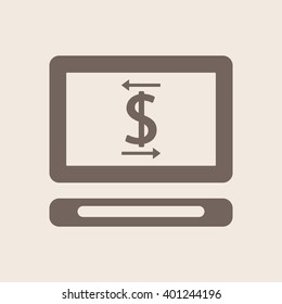  business Icon, vector illustration. Flat design style