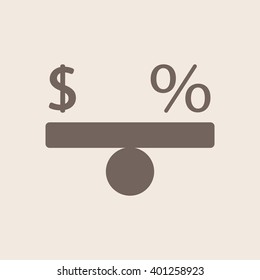  business  icon, vector illustration. Flat design style