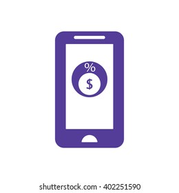 Business Icon, vector illustration. Flat design style