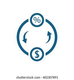  business Icon, vector illustration. Flat design style