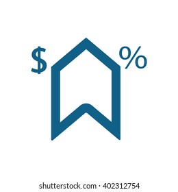  business  icon, vector illustration. Flat design style 