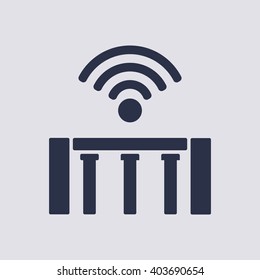  business Icon, vector illustration. Flat design style