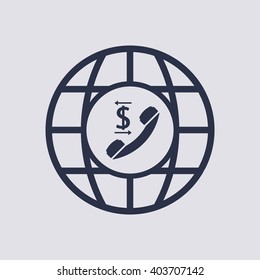  business Icon, vector illustration. Flat design style